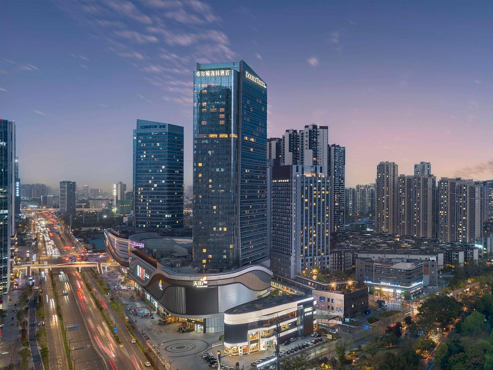 Doubletree By Hilton Chengdu Riverside - Close To Panda Base And Chengdu East Railway Dış mekan fotoğraf